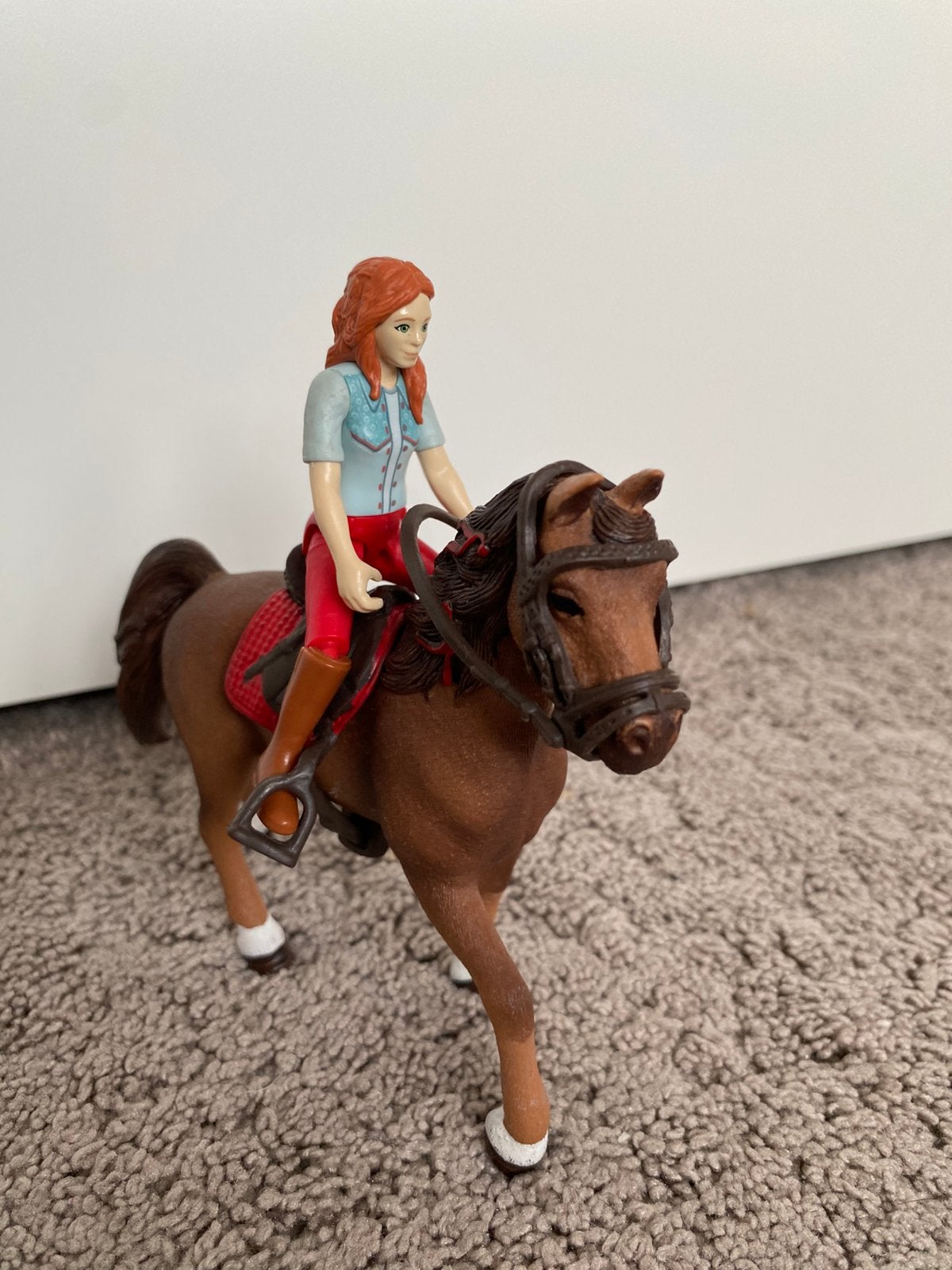Schleich horse club | hannah en cayenne, Ophalen of Verzenden, Gebruikt
