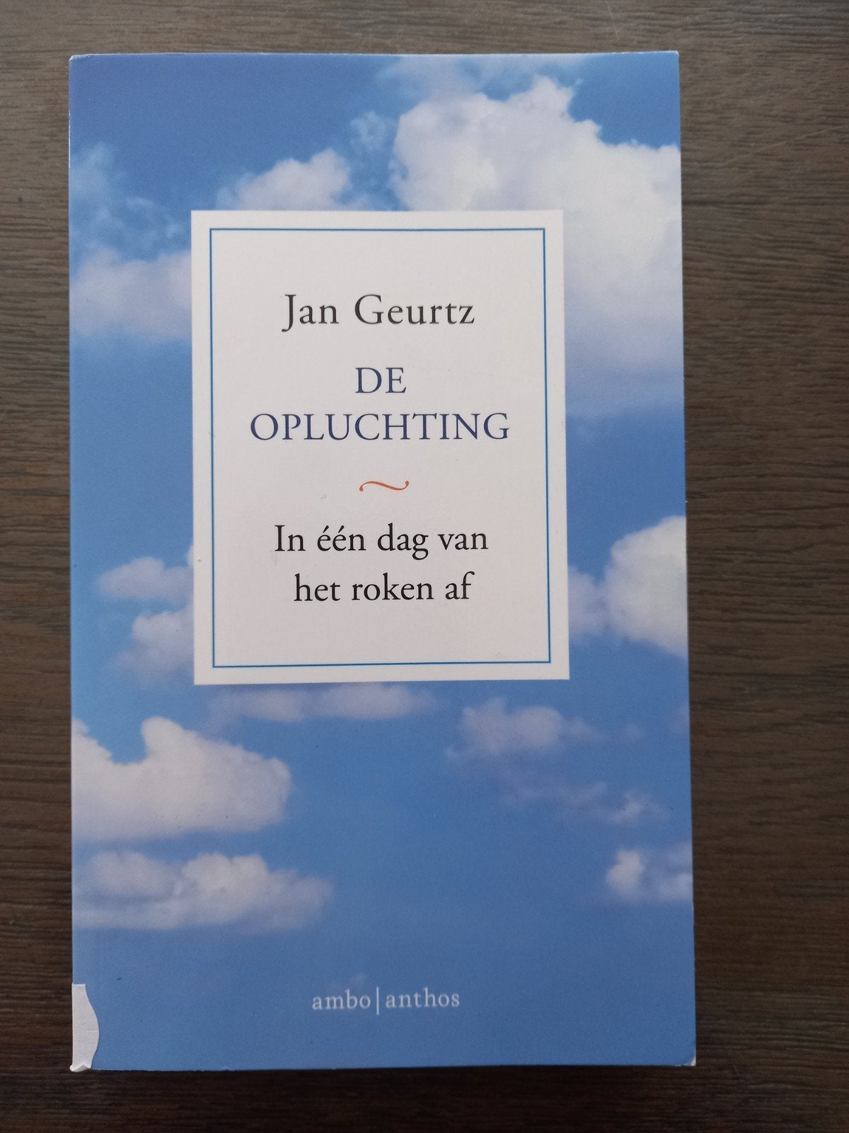 Jan Geurtz - De opluchting 8, Boeken, Ophalen of Verzenden, Jan Geurtz, Ontwikkelingspsychologie, Zo goed als nieuw