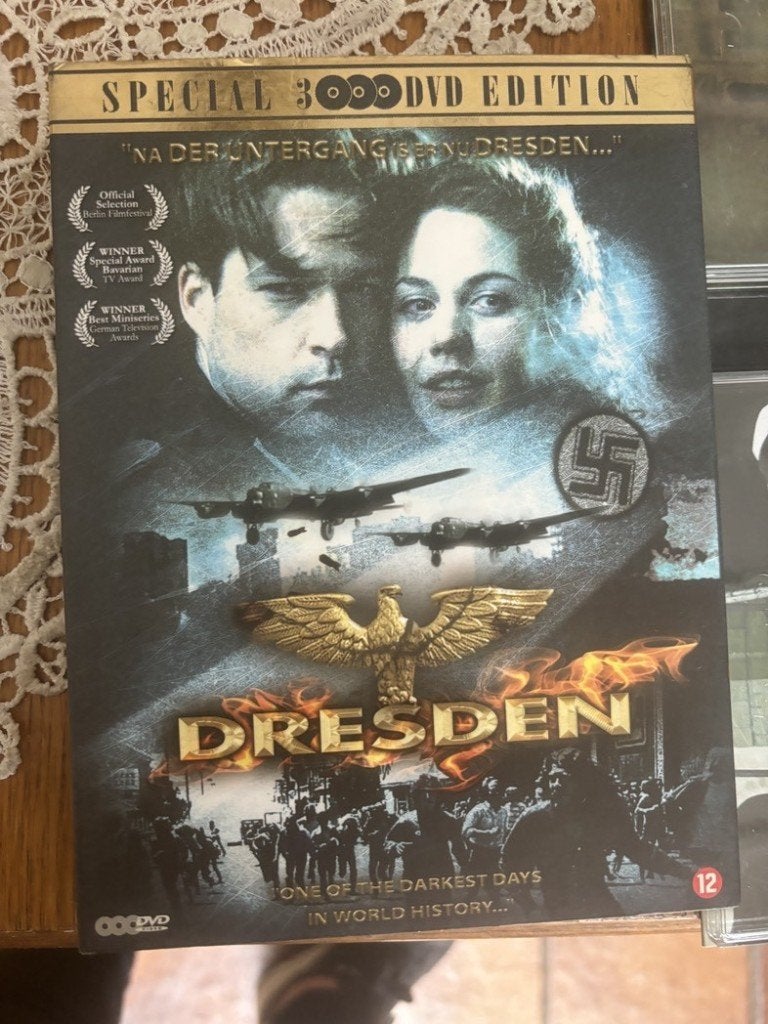dresden  special  edition, 3 dvd,s, Ophalen of Verzenden, Zo goed als nieuw, Oorlog, Alle leeftijden