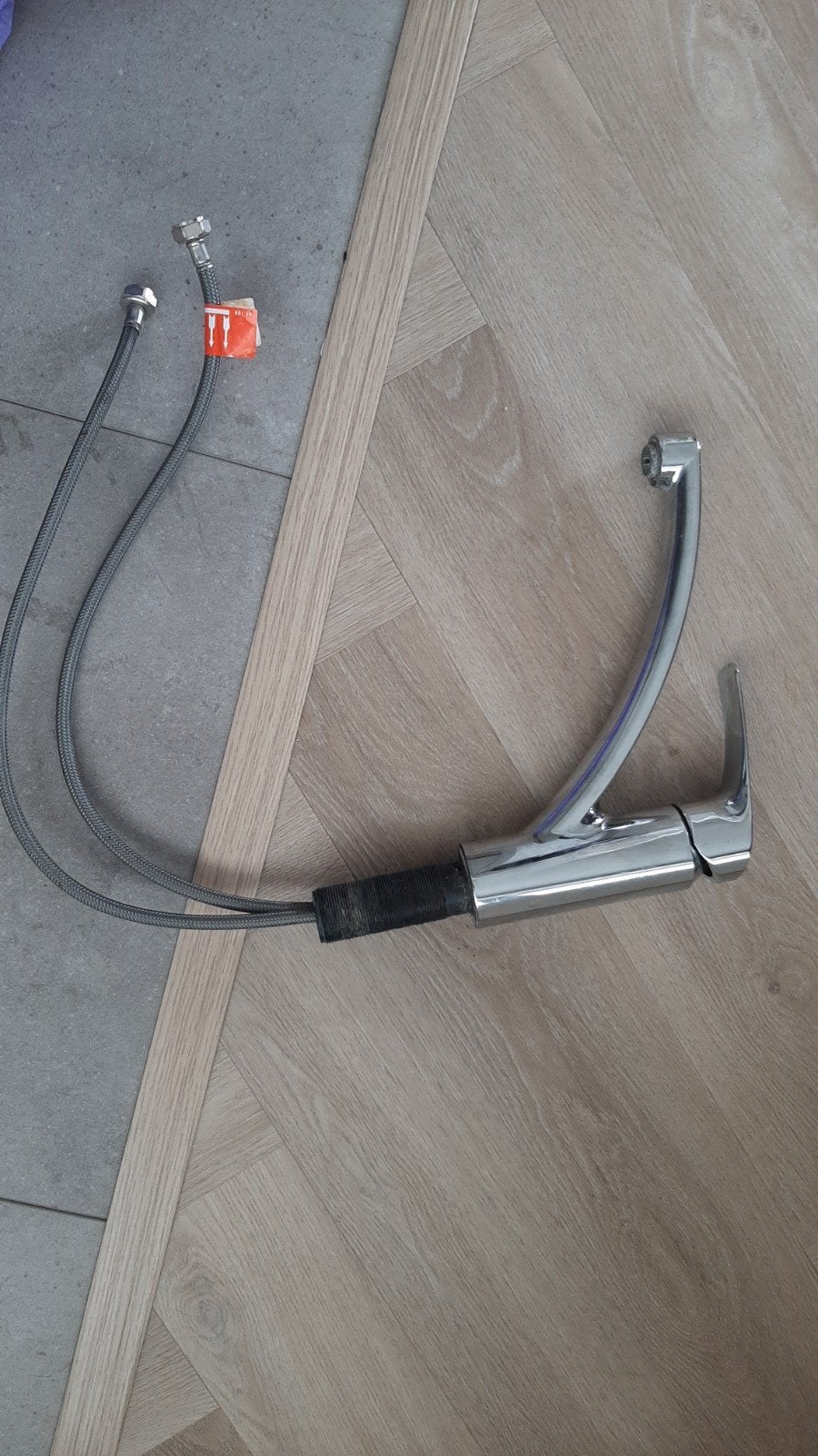 Grohe Keukenkraan Chroom, Ophalen of Verzenden, Gebruikt, Chroom, Kraan