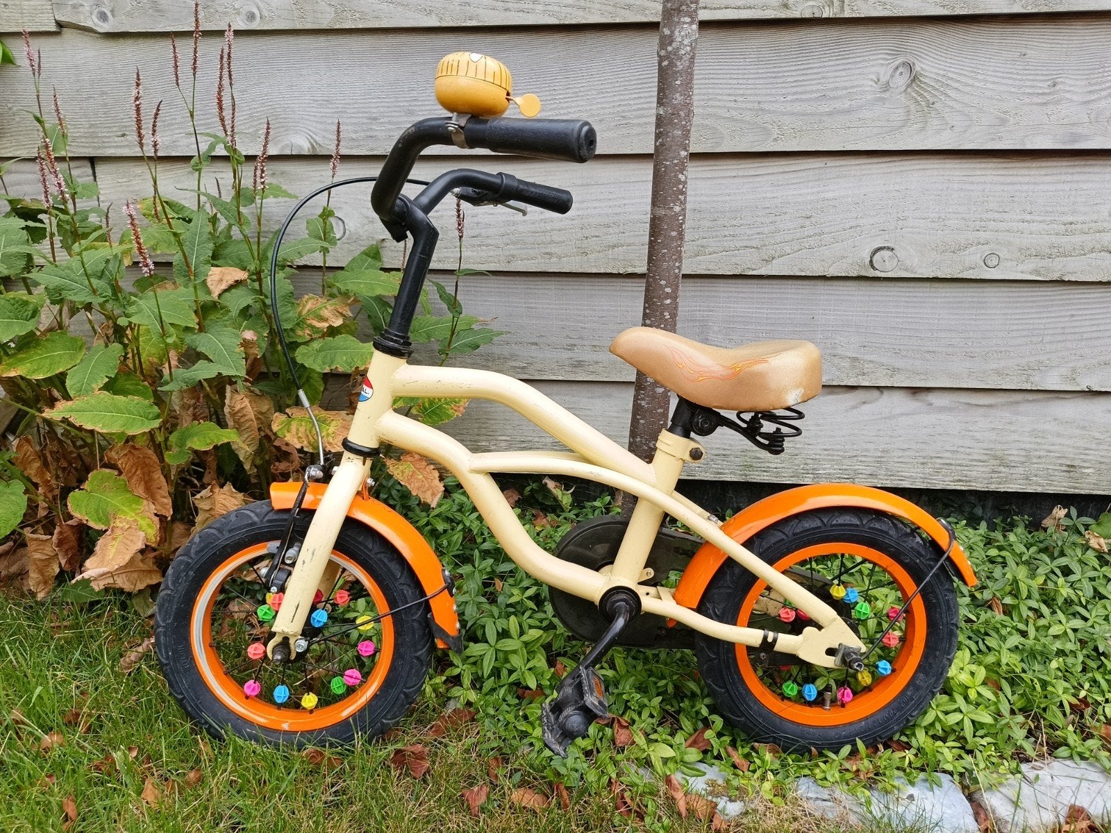 Popal 12,5 inch kinderfiets - perfect als eerste fietsje, Fietsen en Brommers, Fietsen | Kinderfietsjes, Ophalen, Gebruikt, Minder dan 16 inch