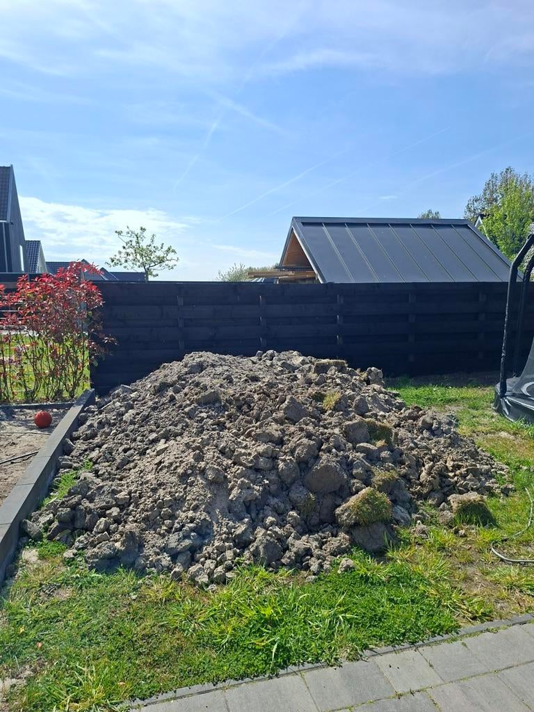Kleigrond, Tuin en Terras, Grind, Keien en Split, Ophalen