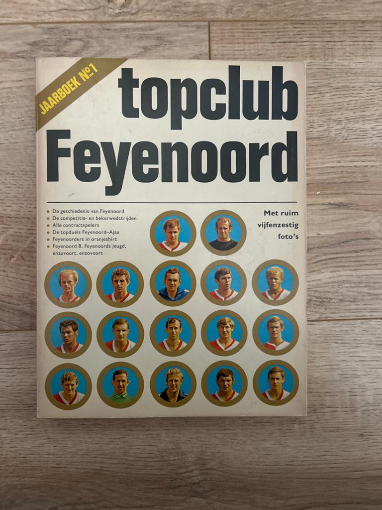 Topclub Feyenoord Jaarboek #1 - Goede staat, Ophalen of Verzenden, Gelezen