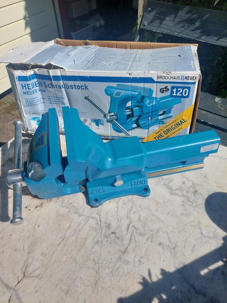 Heuer Front 120 bankschroef nieuw in de doos (gereserveerd ), Ophalen