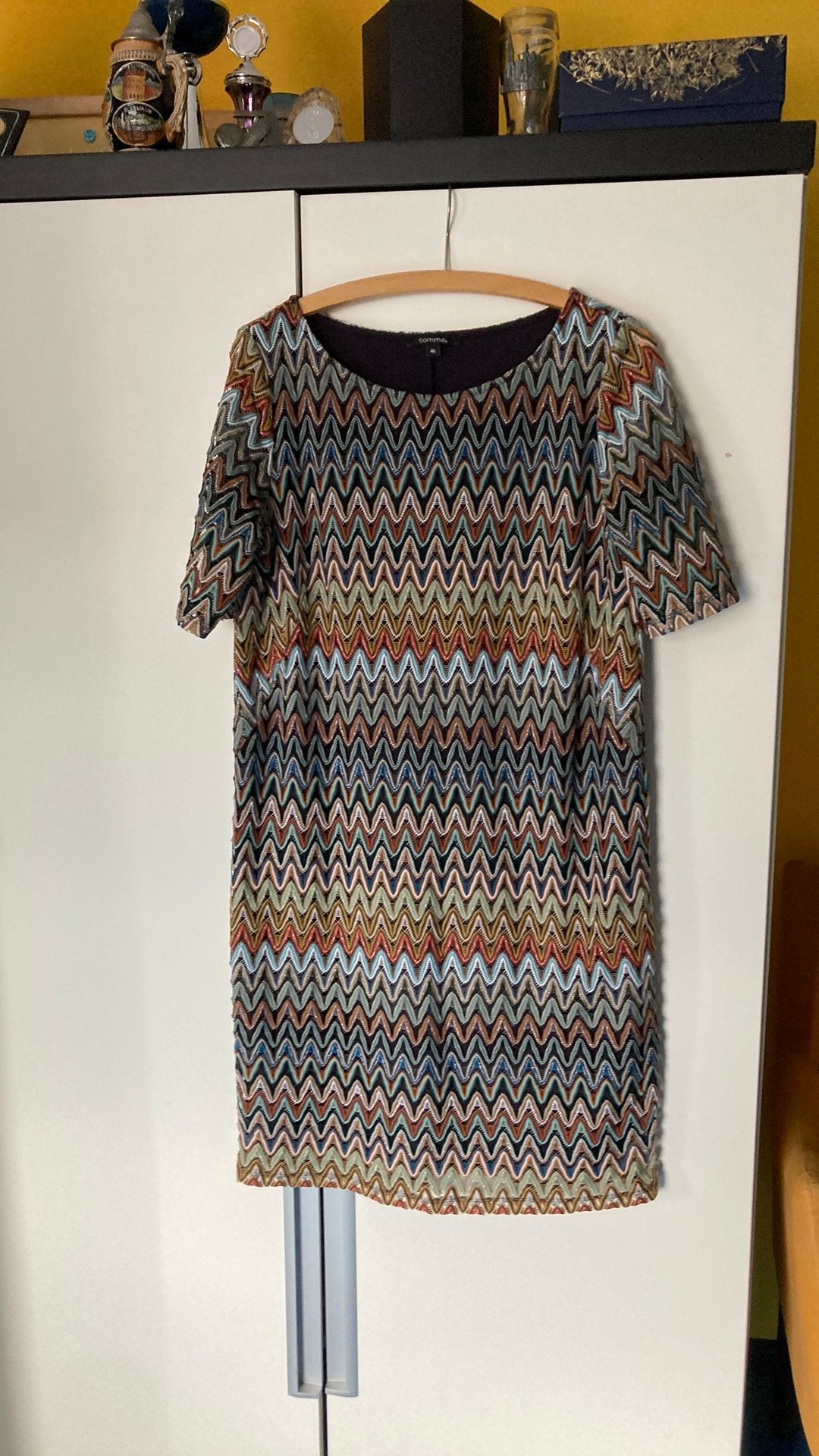Comma jurk nieuw Missioni style 40, Ophalen, Nieuw, Maat 38/40 (M), Onder de knie