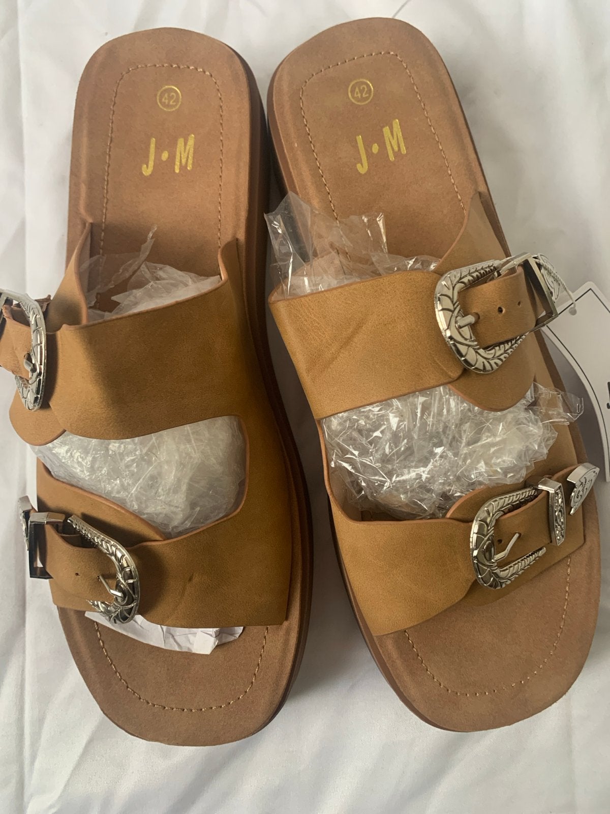 Nieuwe J.M. sandalen maat 42, Ophalen of Verzenden, Nieuw, Sandalen of Muiltjes