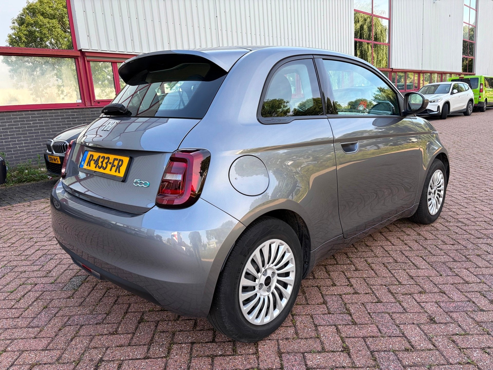 Fiat 500 Action 24 kWh, Dealer onderhouden, Stof, Gebruikt, Zwart