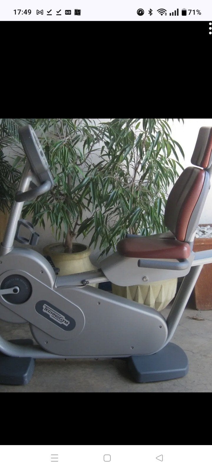TechnoGym hometrainer, Ophalen, Zo goed als nieuw, Overige typen