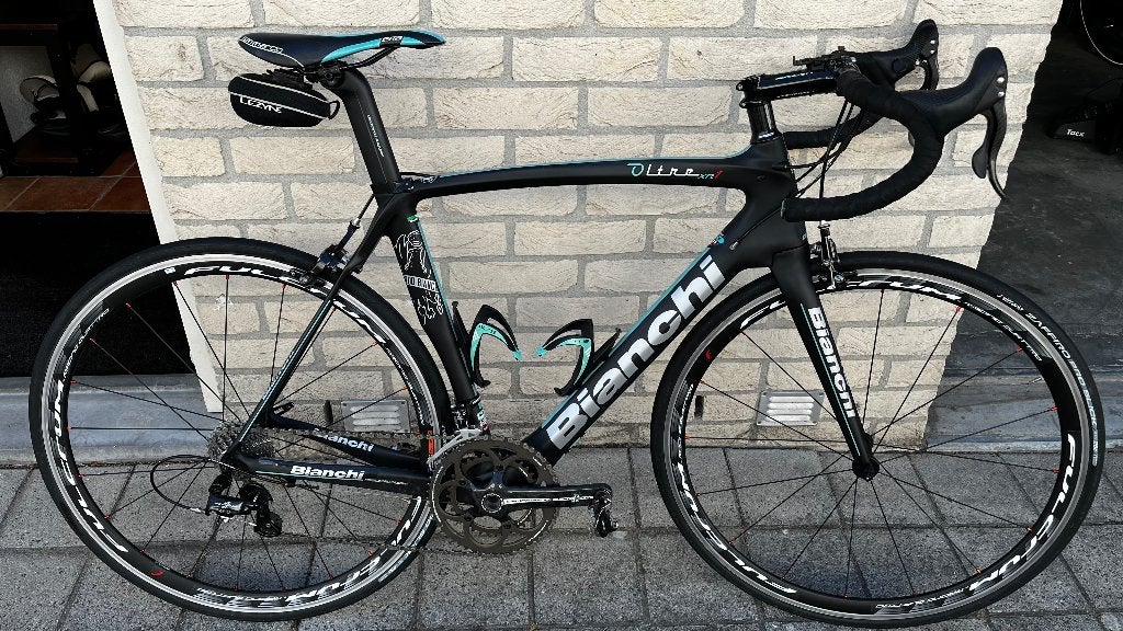Bianchi Oltre XR1 Carbon, Campagnolo Athena 11, 28 inch, Carbon, Zo goed als nieuw, 57 tot 61 cm