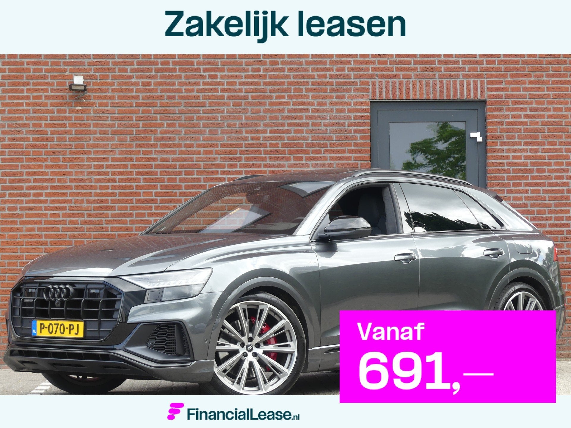Audi Q8 60 TFSI e quattro S Competition B&O Trekhaak/Pano/Lu, Automaat, Dealer onderhouden, Gebruikt, Euro 6