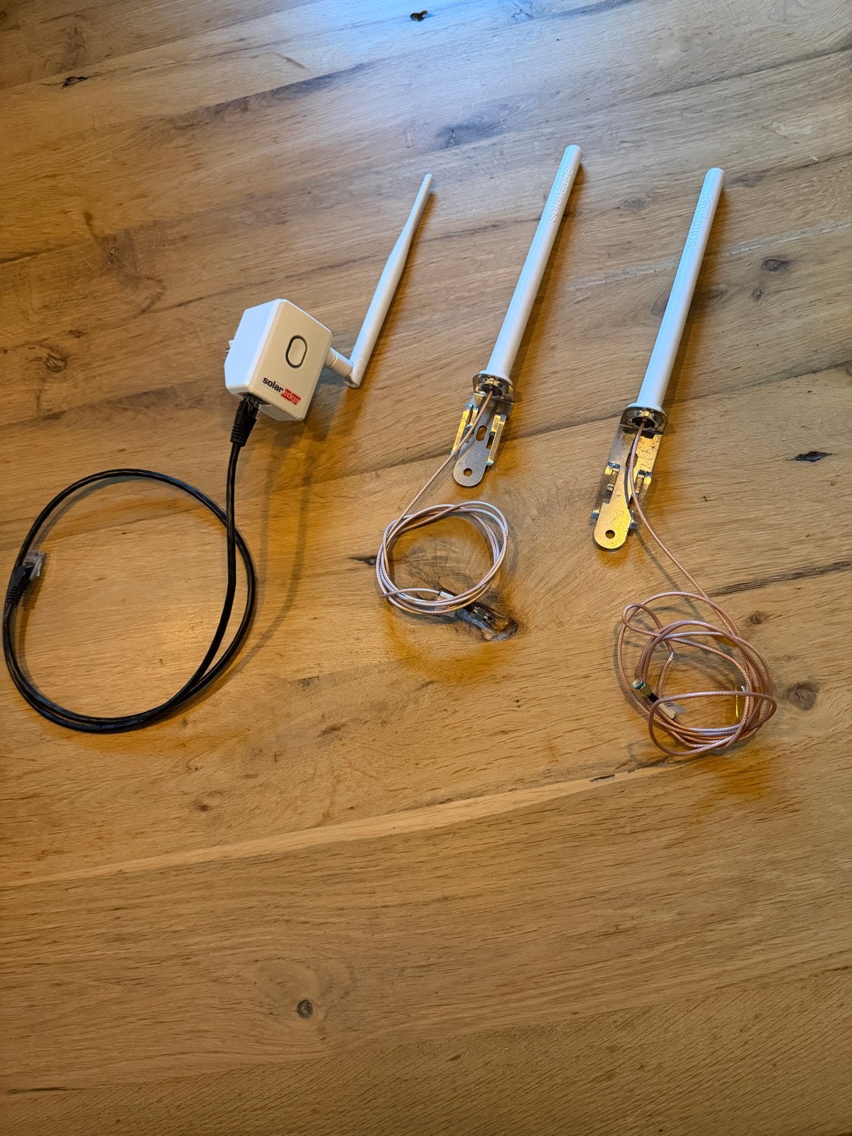 SolarEdge Wireless Gateway en 2 antennes, Computers en Software, Routers en Modems, Ophalen of Verzenden, Zo goed als nieuw, Router