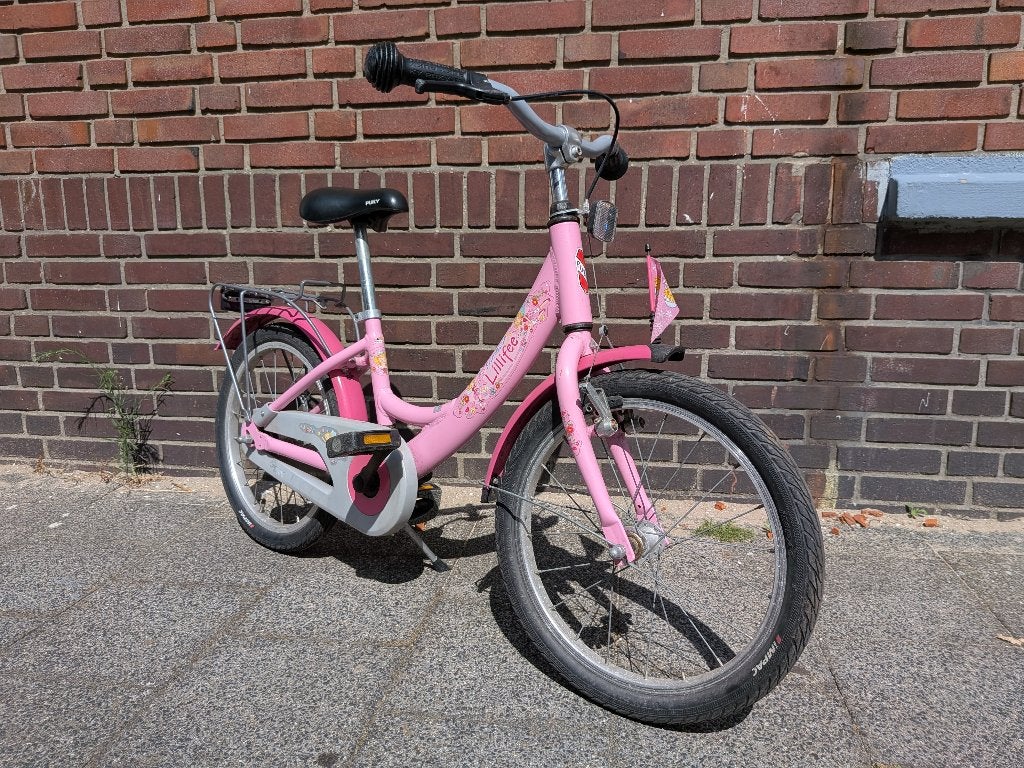 PUKY Prinzessin Lillifee roze meisjesfiets 18 inch, Ophalen, Terugtraprem, Gebruikt, Puky