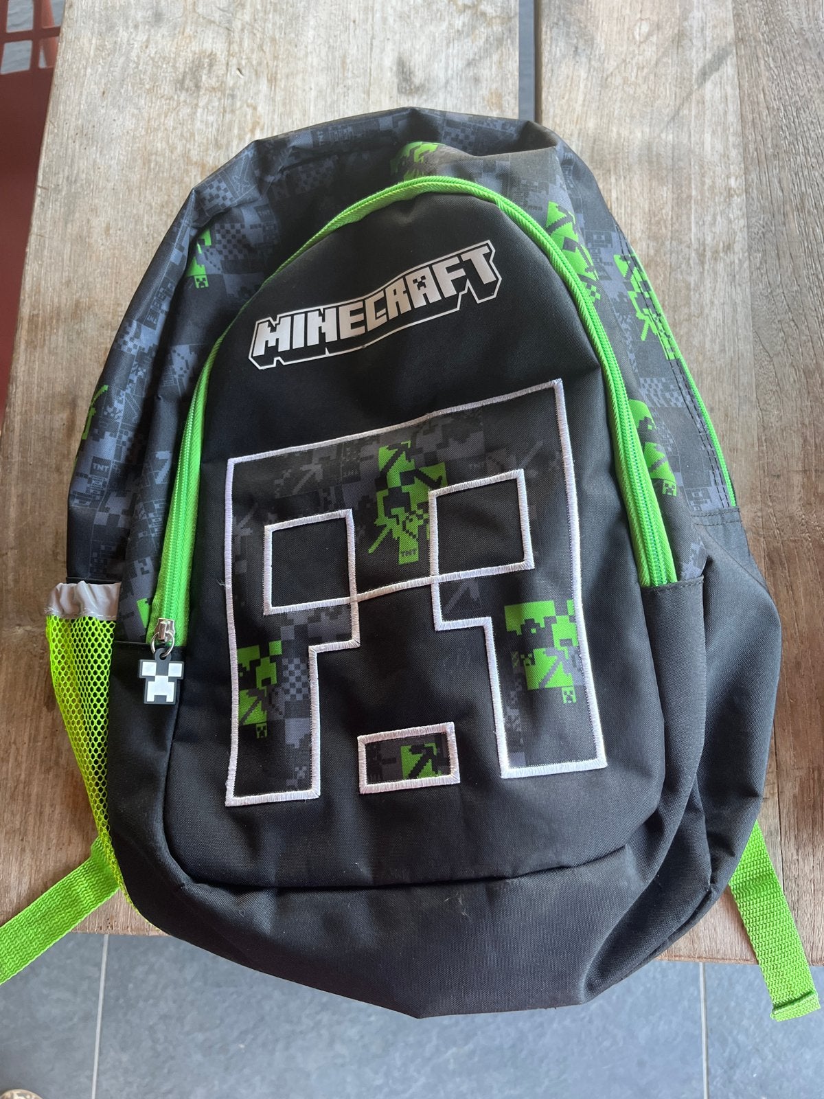 Minecraft rugzak, Overige merken, Gebruikt, 25 tot 40 cm, Ophalen of Verzenden