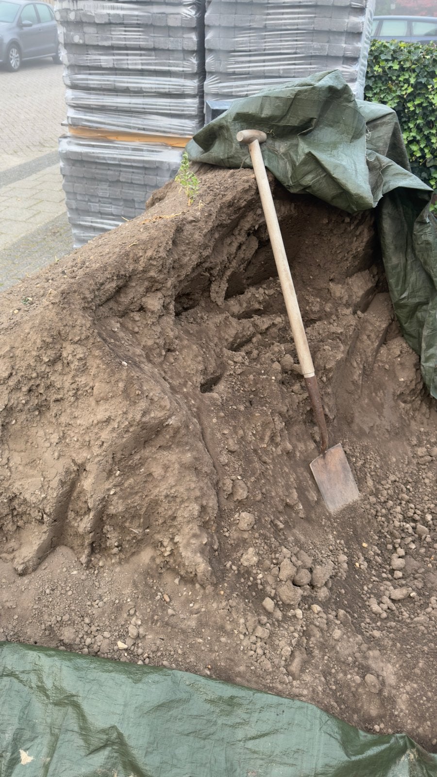 Zwarte grond ophalen - Gratis af te halen, Tuin en Terras, Ophalen, Nieuw, Ophoogzand