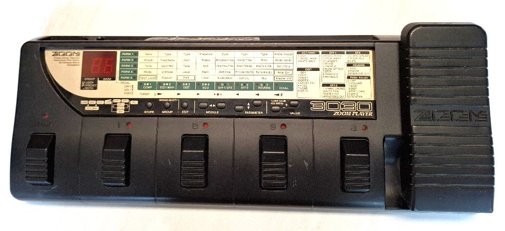Zoom 3030 gitaar effecten-pedaal, Verzenden, Gebruikt, Chorus