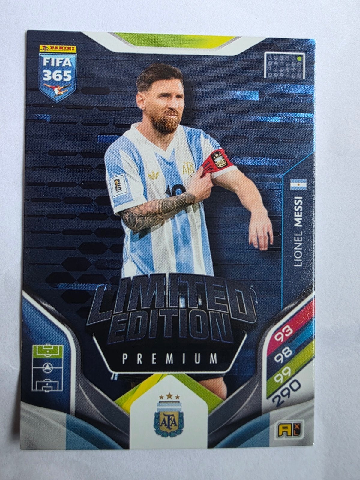Lionel Messi Limited Edition Premium, Ophalen of Verzenden, Nieuw, Buitenlandse clubs, Spelerskaart