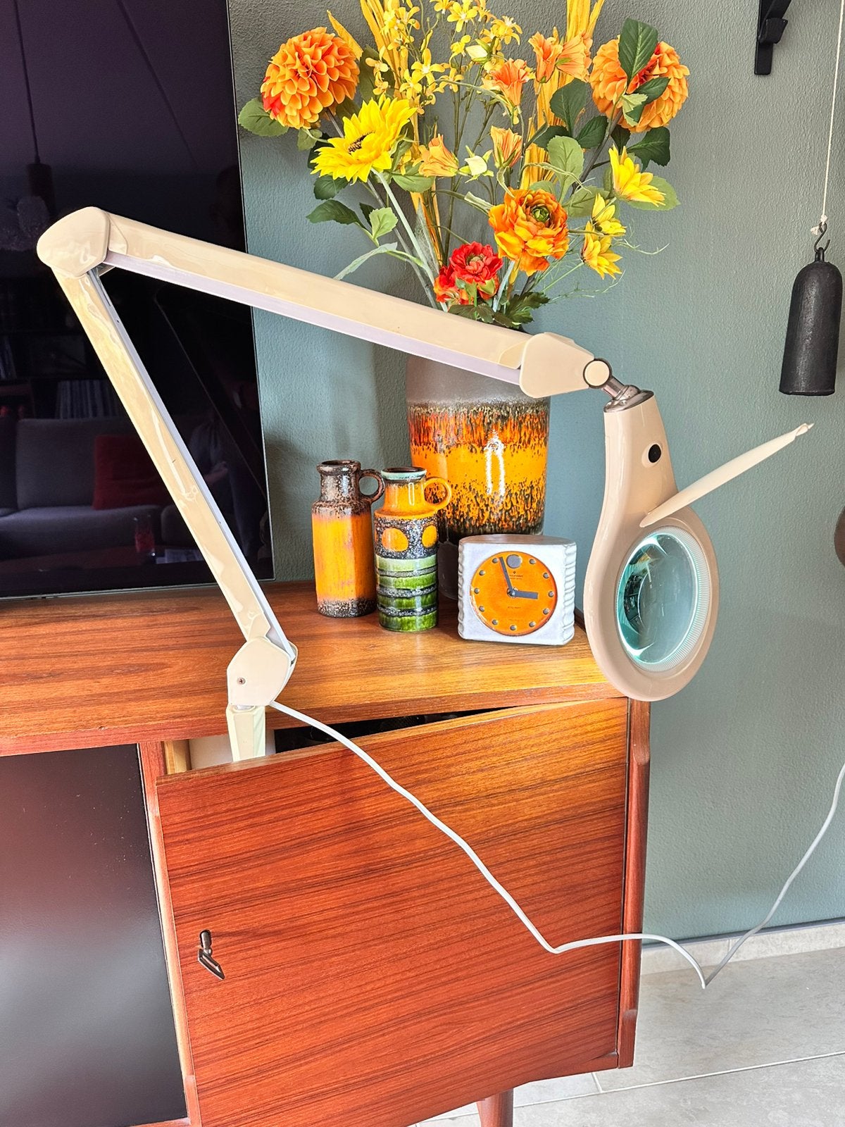 Livarno loeplamp., Ophalen, Zo goed als nieuw, Vergrootglas of Loep