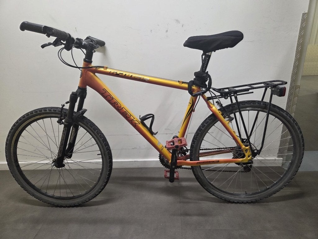 Trek MTB/Toerfiets - Nieuwe onderdelen, fietst perfect, Ophalen, Gebruikt, Hardtail, Velgrem