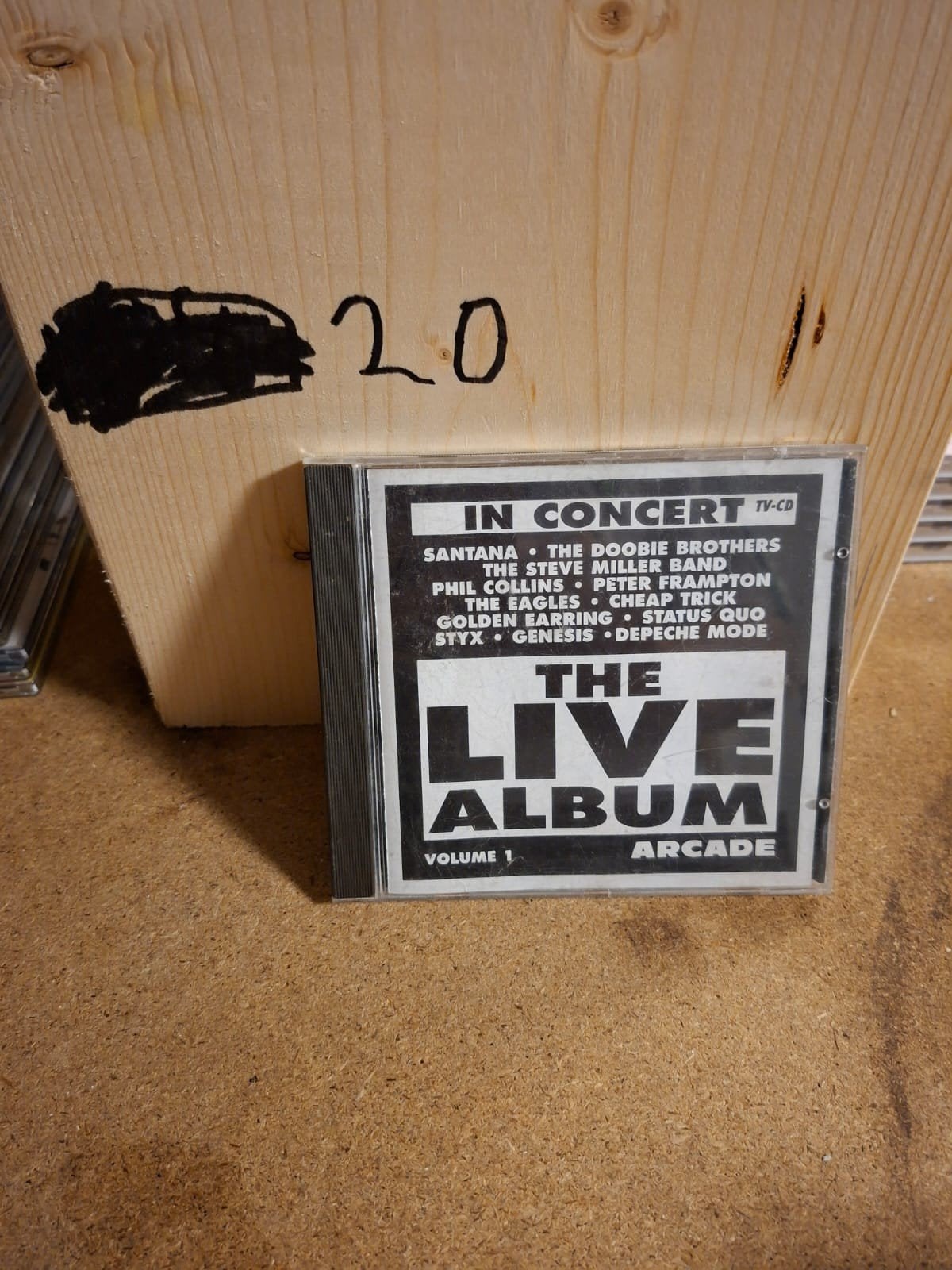 In Concert: The Live Album Volume 1 - Diverse Artiesten TV-, Cd's en Dvd's, Gebruikt, Ophalen of Verzenden, Live-album, Rock en Metal
