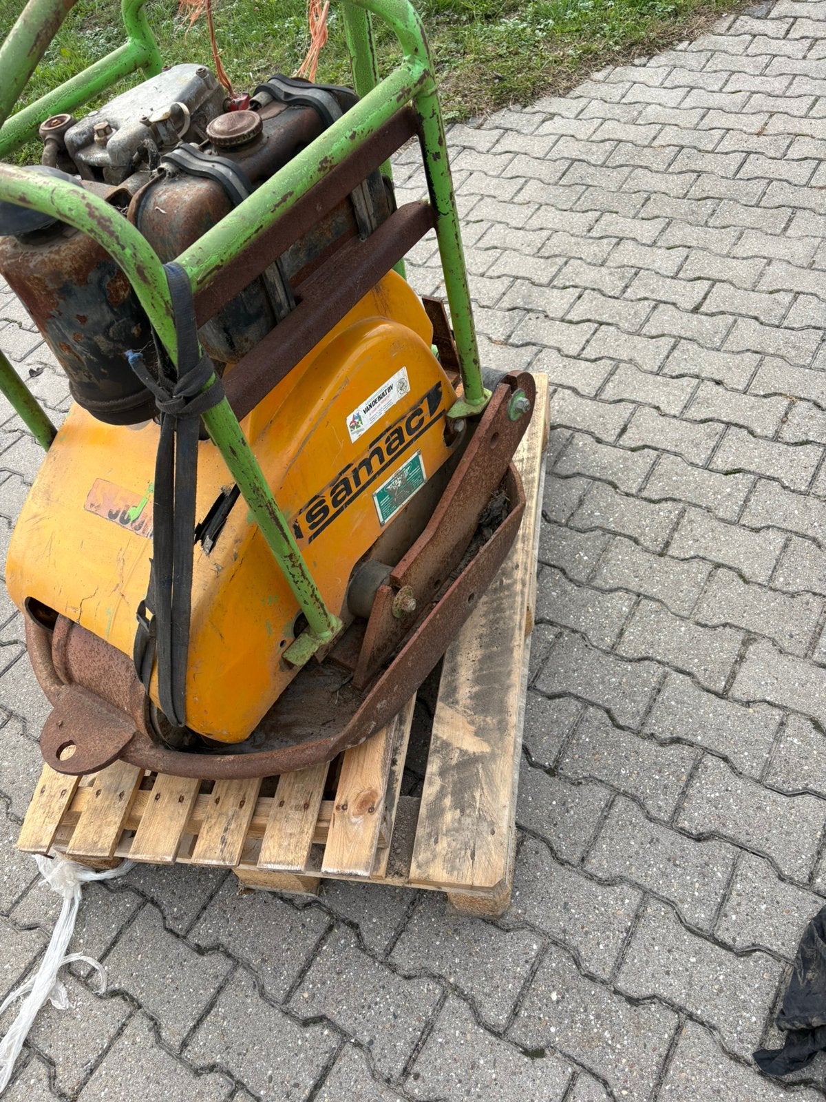 Samac trilplaat, Ophalen, 50 cm of meer