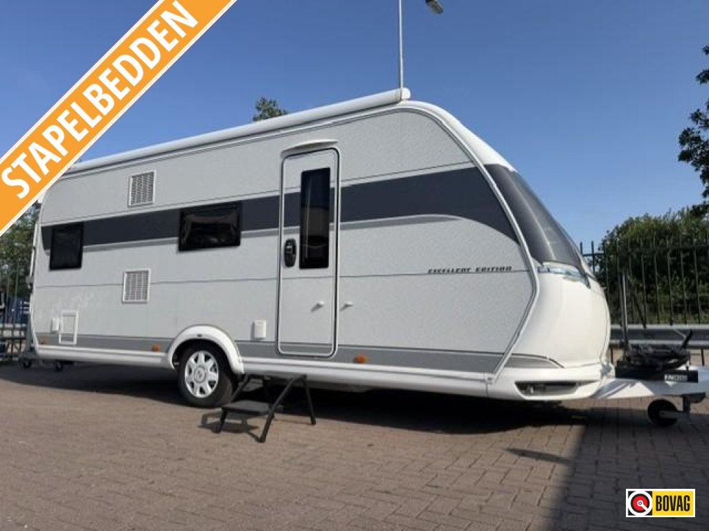 Hobby Excellent Edition 545 KMF Mover/airco/luifel/fietse, Standaardzit, Hobby, Schokbreker, Bedrijf