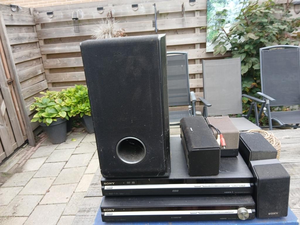 Sony home cinema set, Ophalen