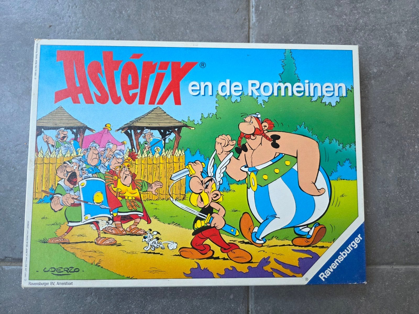 Bordspel Asterix en de romeinen Ravensburger vintage, Een of twee spelers, Ophalen of Verzenden, Zo goed als nieuw, Ravensburger
