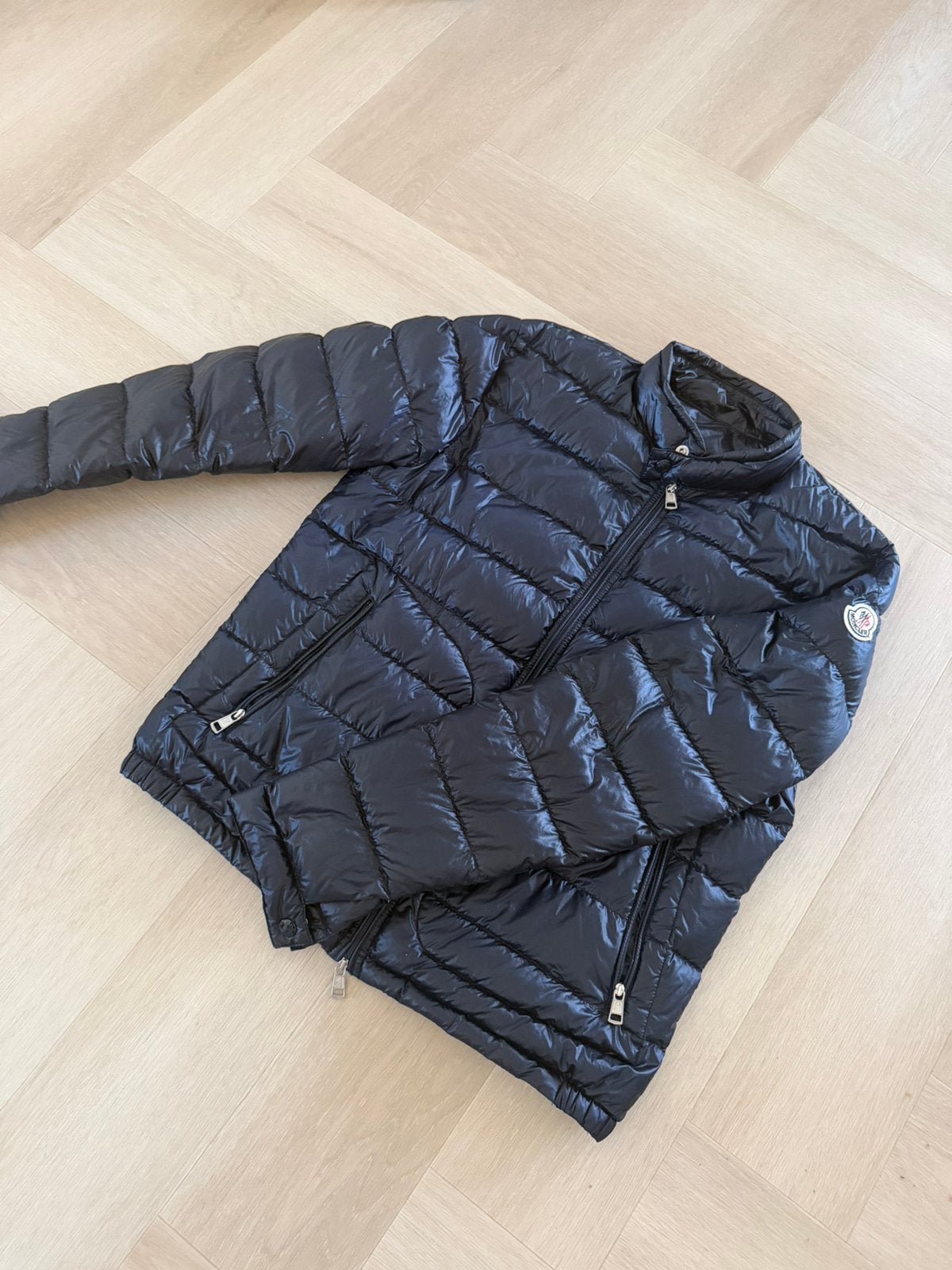 Moncler Acorus  Jas Heren Orgineel, Ophalen of Verzenden, Zo goed als nieuw, Maat 52/54 (L), Blauw