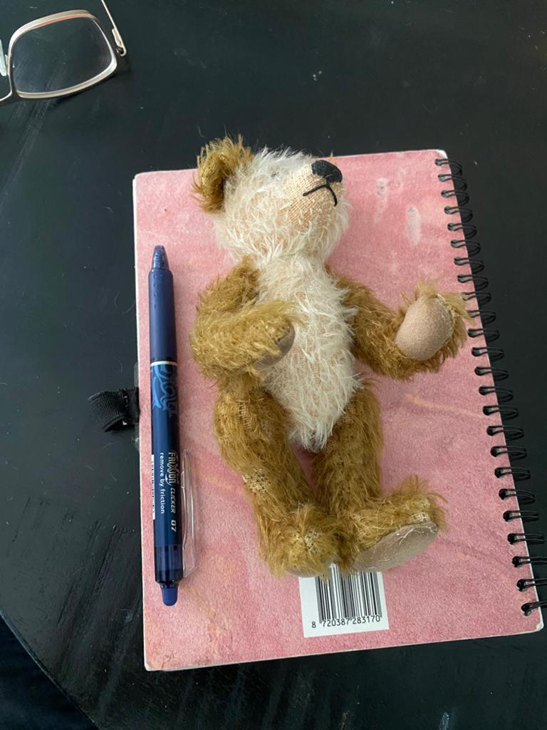 Steiff Schattige kleine teddybeer, Verzamelen, Poppen, Ophalen of Verzenden, Gebruikt, Overige typen