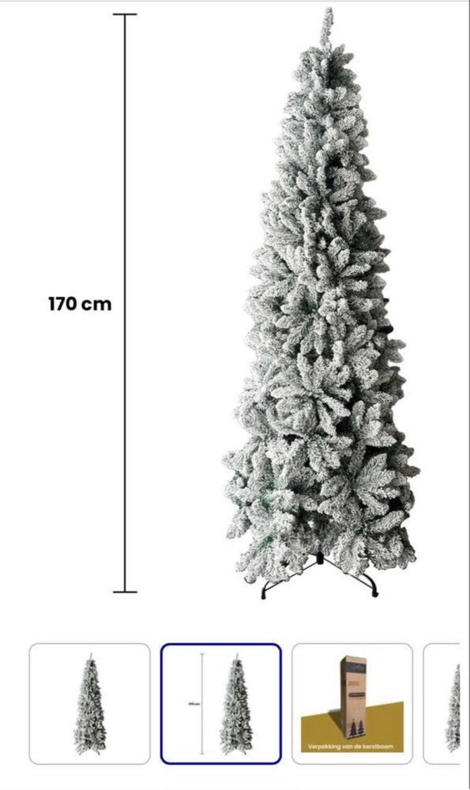 Kerstboom nieuw in doos, Ophalen, Nieuw