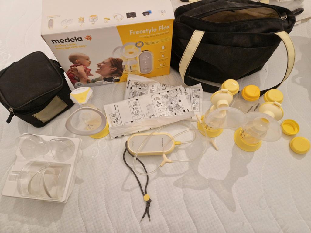 Complete Medela Freestyle Flex kolfset met extra's, Kinderen en Baby's, Ophalen of Verzenden