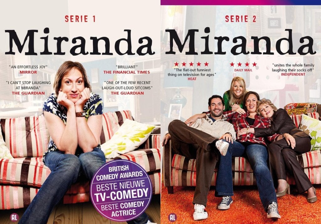 Miranda - Serie 1+2 (4xDVD SET) BBC TV-Serie - Miranda Hart, Cd's en Dvd's, Engels, Alle leeftijden, Nederlands, Ophalen of Verzenden