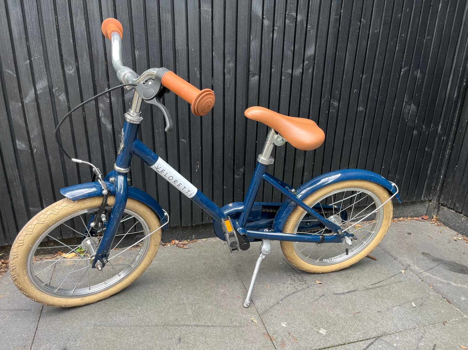 Veloretti Maxi donkerblauw gebruikt, Ophalen, Gebruikt, Terugtraprem, 16 tot 20 inch