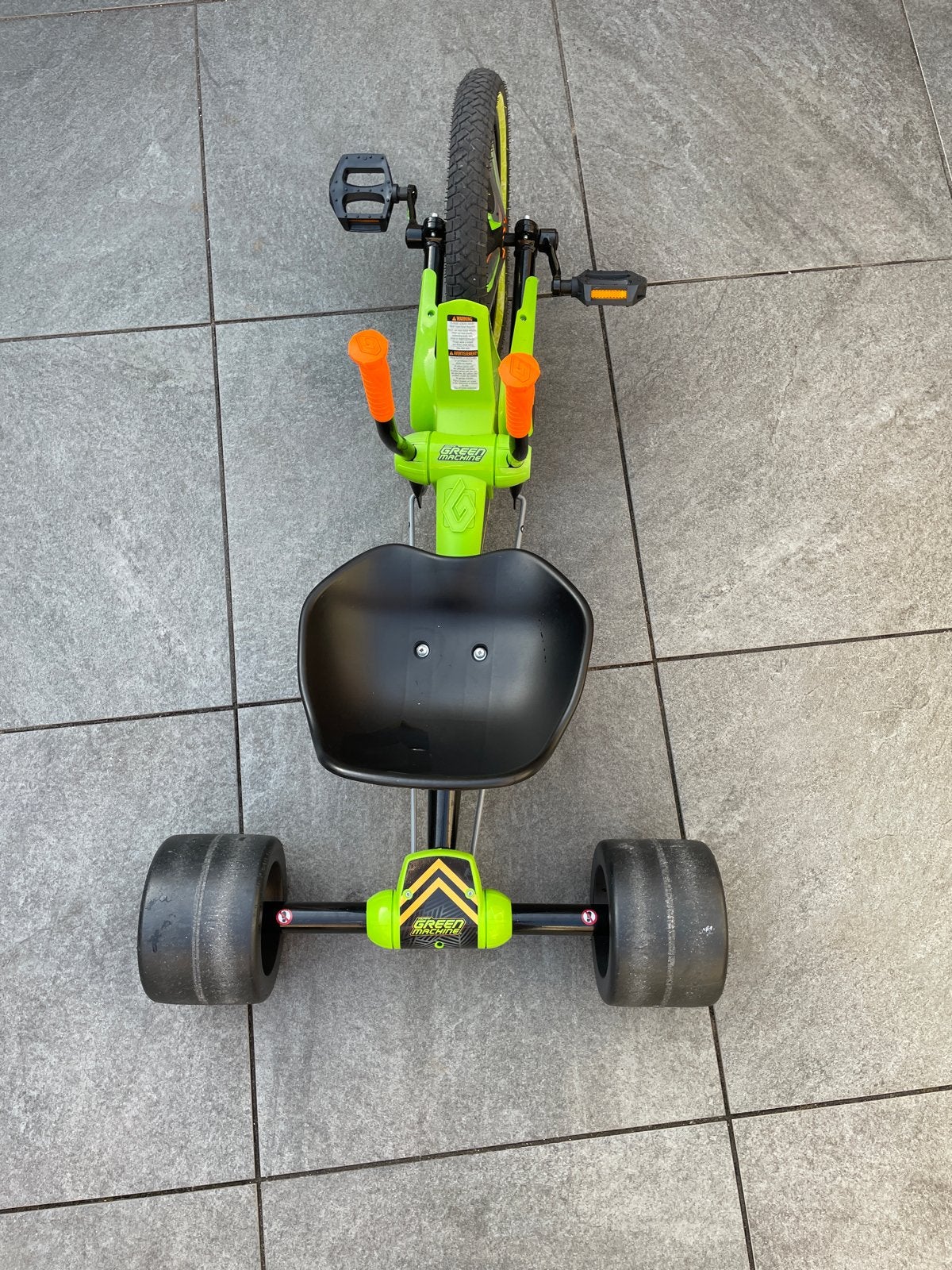 Groene Drift Trike - Zo goed als nieuw, Ophalen, Zo goed als nieuw, Velgrem, Verstelbare zitting