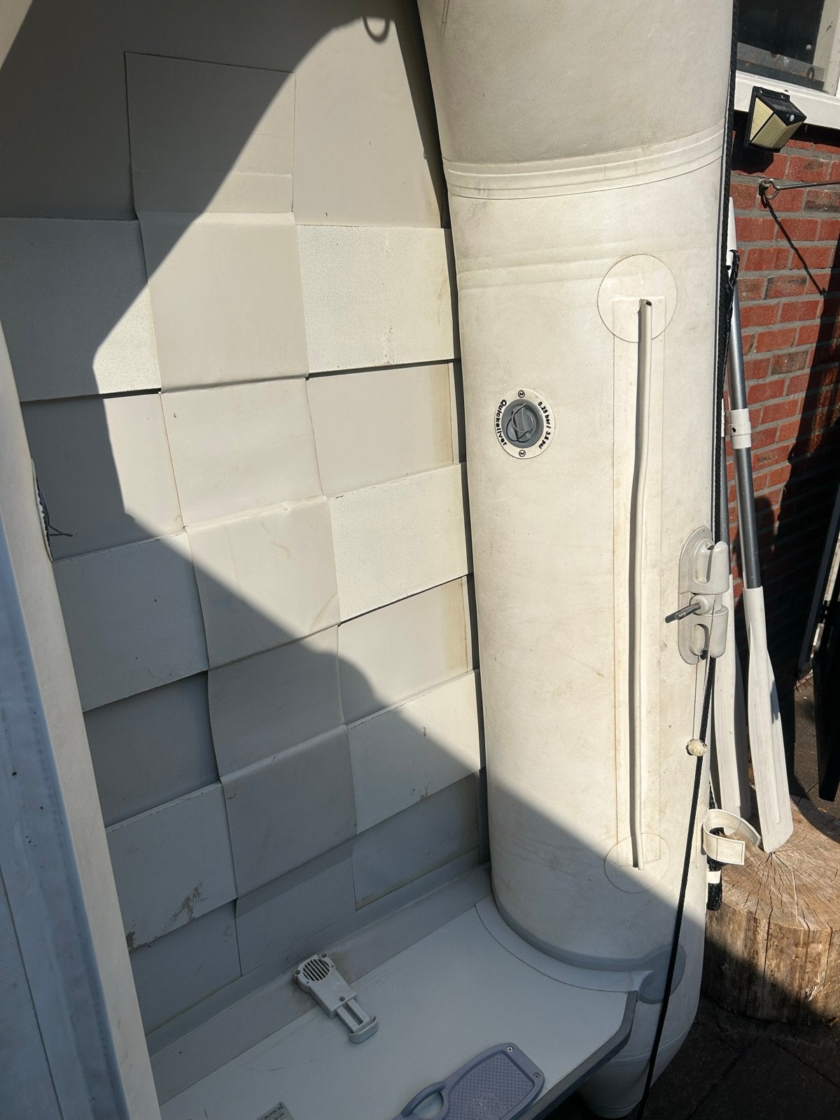 Quicksilver 2.40m rubberboot met Mercury 4pk 4-takt, Ophalen, Zo goed als nieuw