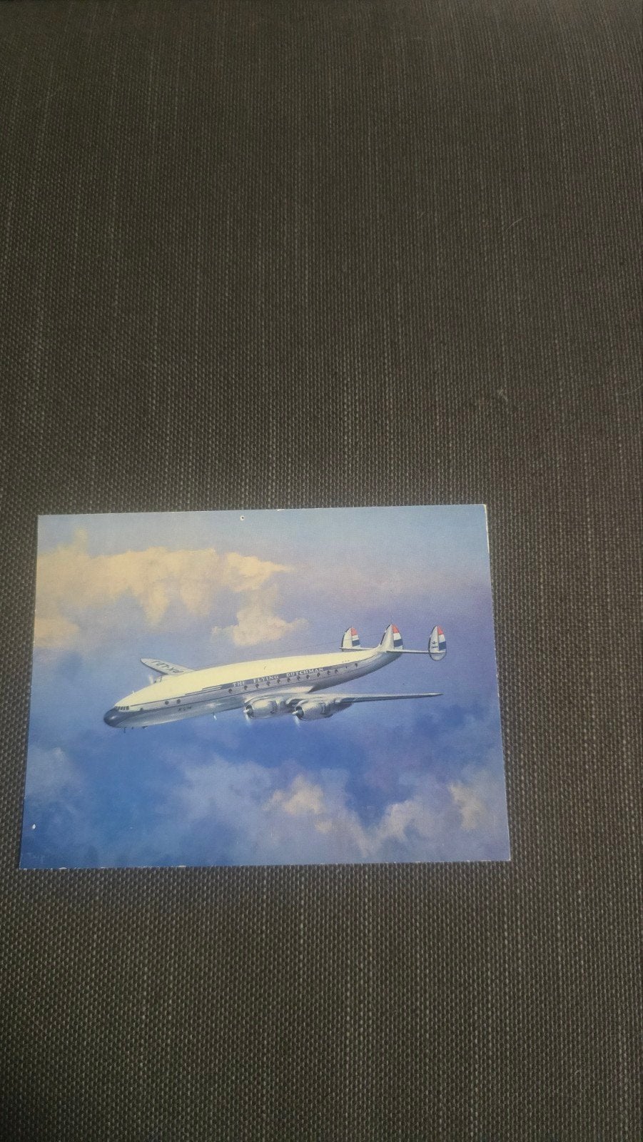KLM Lockheed Constellation L-749 Ansichtkaart, Ophalen of Verzenden