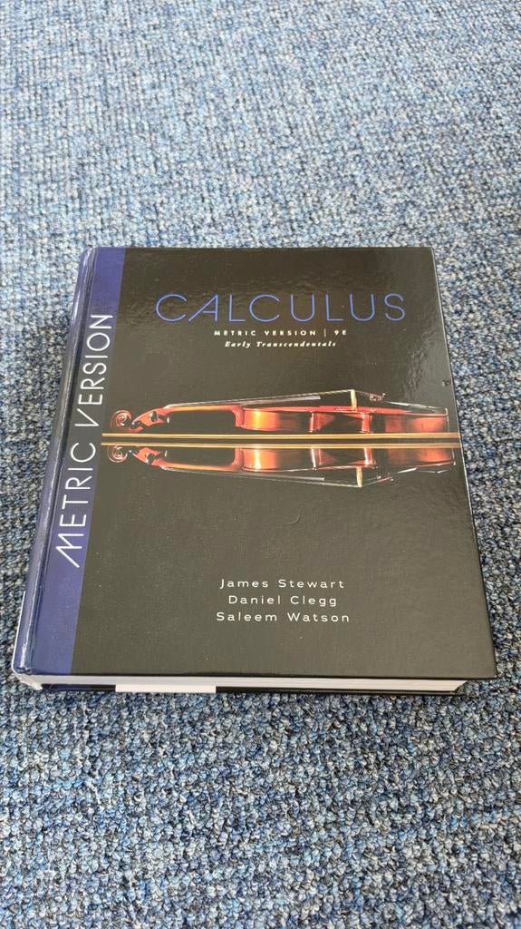Calculus: Early Transcendentals 9E – James Stewart, Ophalen of Verzenden, Beta, Gelezen, WO