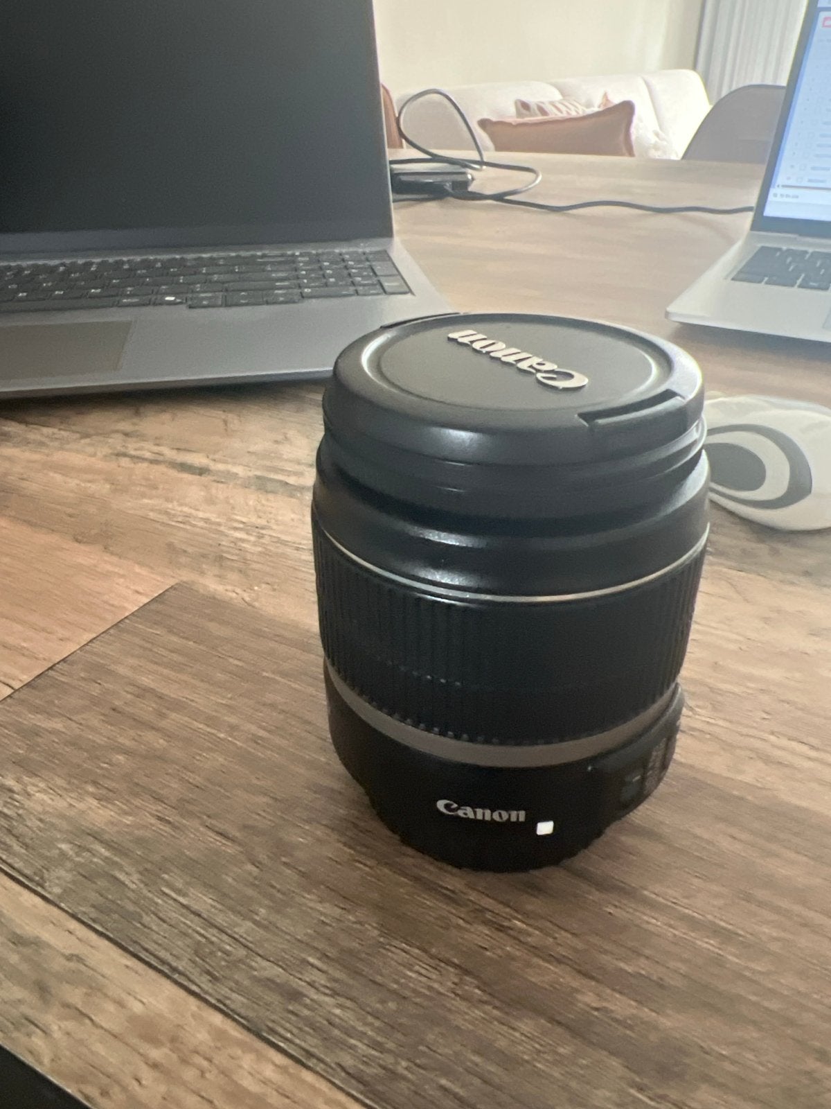 Canon EF-S 18-55mm f/3.5-5.6 IS Zoomlens, Audio, Tv en Foto, Fotografie | Lenzen en Objectieven, Gebruikt, Canon, Autofocus, Ophalen of Verzenden