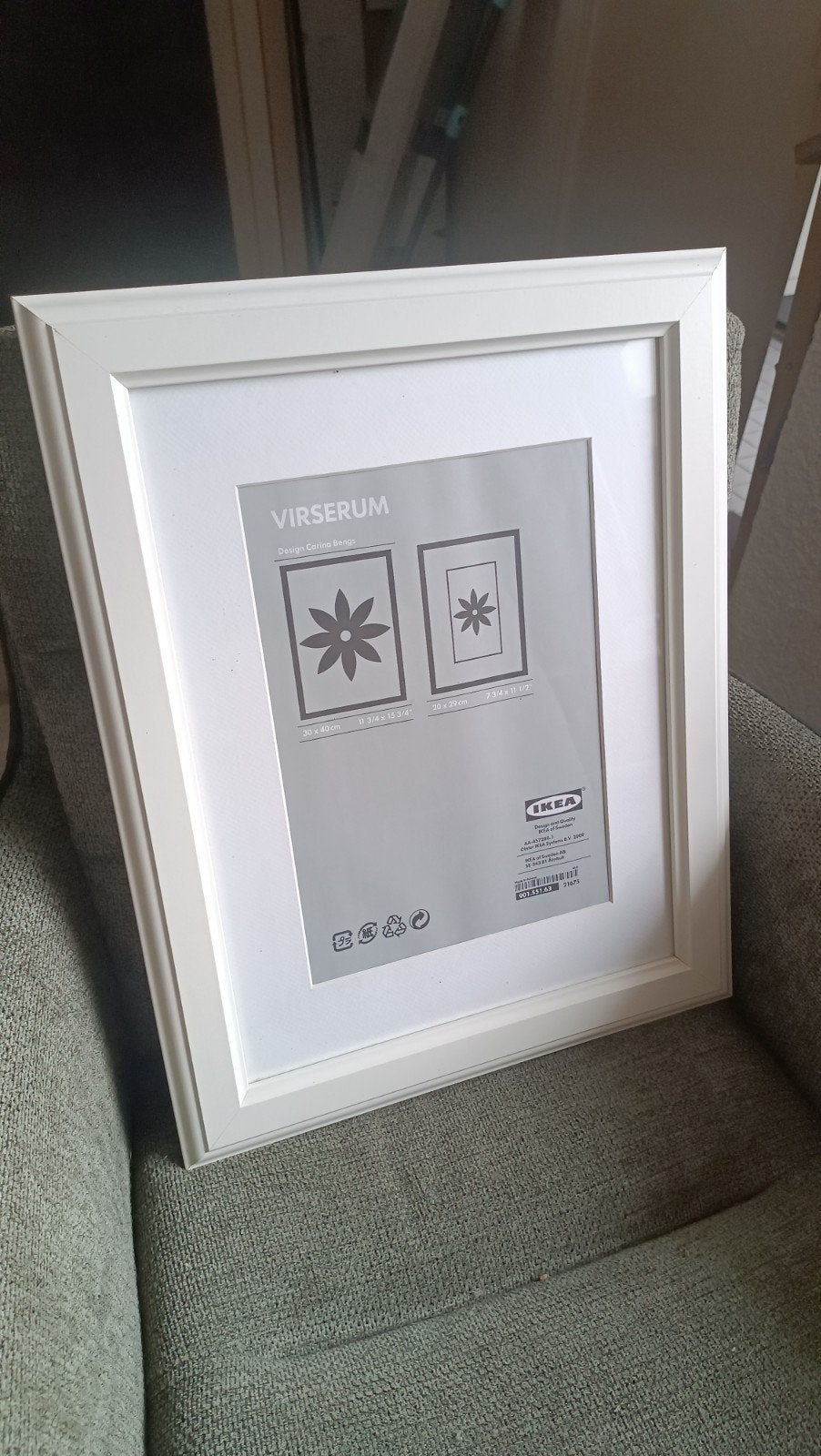 Foto lijst van Ikea, Ophalen
