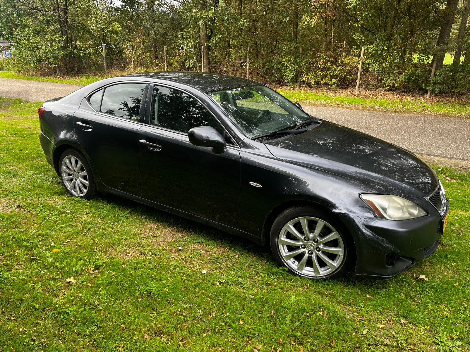 Lexus IS 250 Executive IS250 KOOPJE! lichte schade!, Auto's, Achterwielaandrijving, Zwart, 1535 kg, 6 cilinders