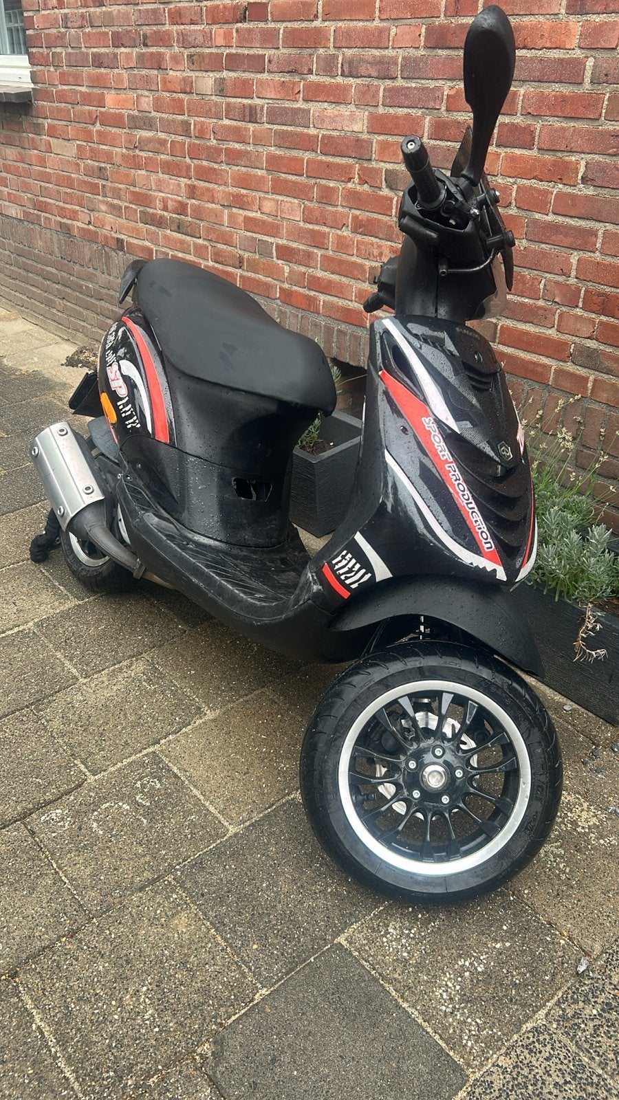Piaggio Zip 2012 Bromscooter met WOK-status, Ophalen, Gebruikt, Maximaal 45 km/u, Zip