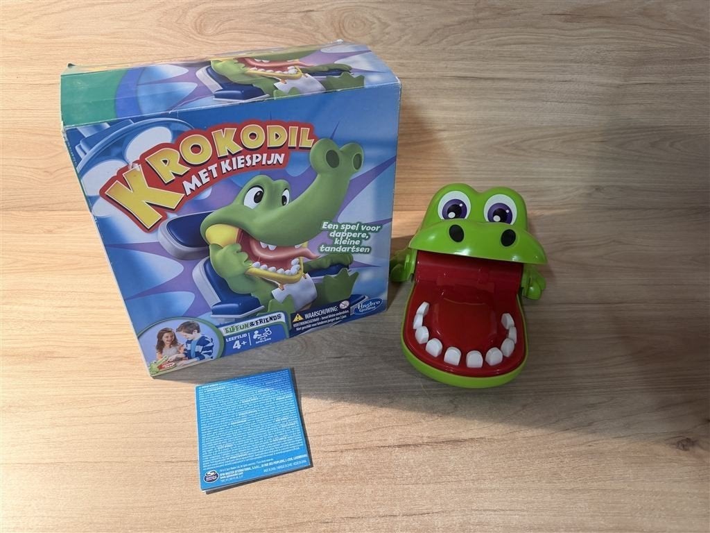 Krokodil met kiespijn - s6686, Verzenden, Zo goed als nieuw