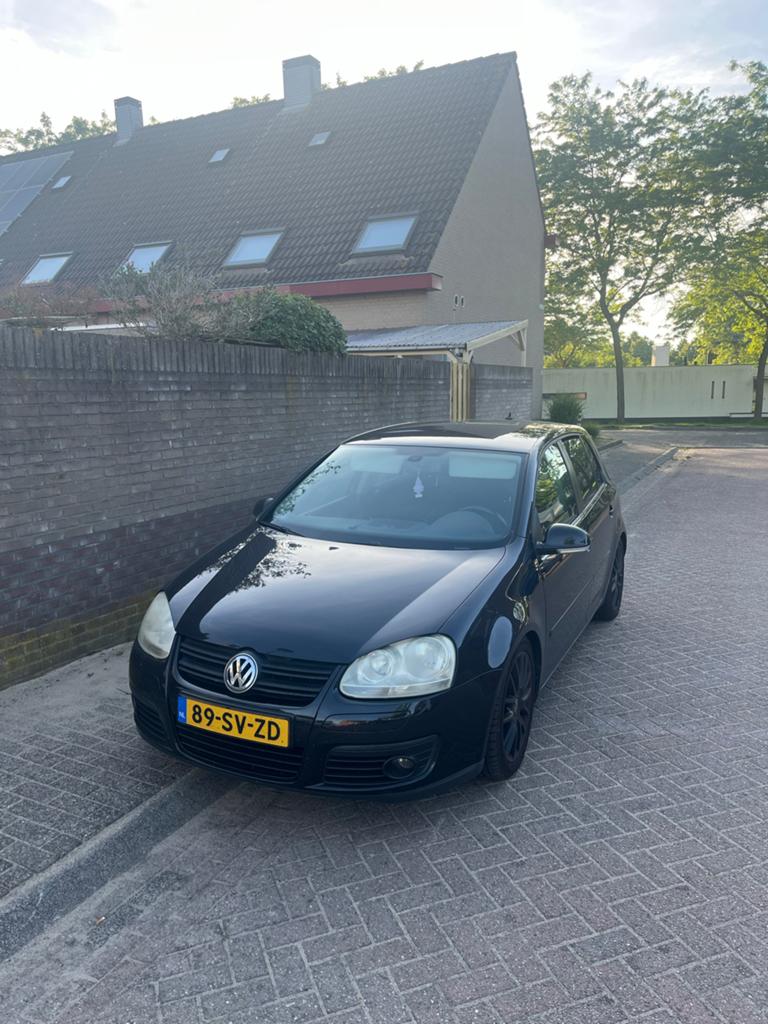 Volkswagen Golf GT 1.4 TSI 125KW 5D 2006 Zwart, Auto's, Voorwielaandrijving, Zwart, 170 pk, 1390 cc