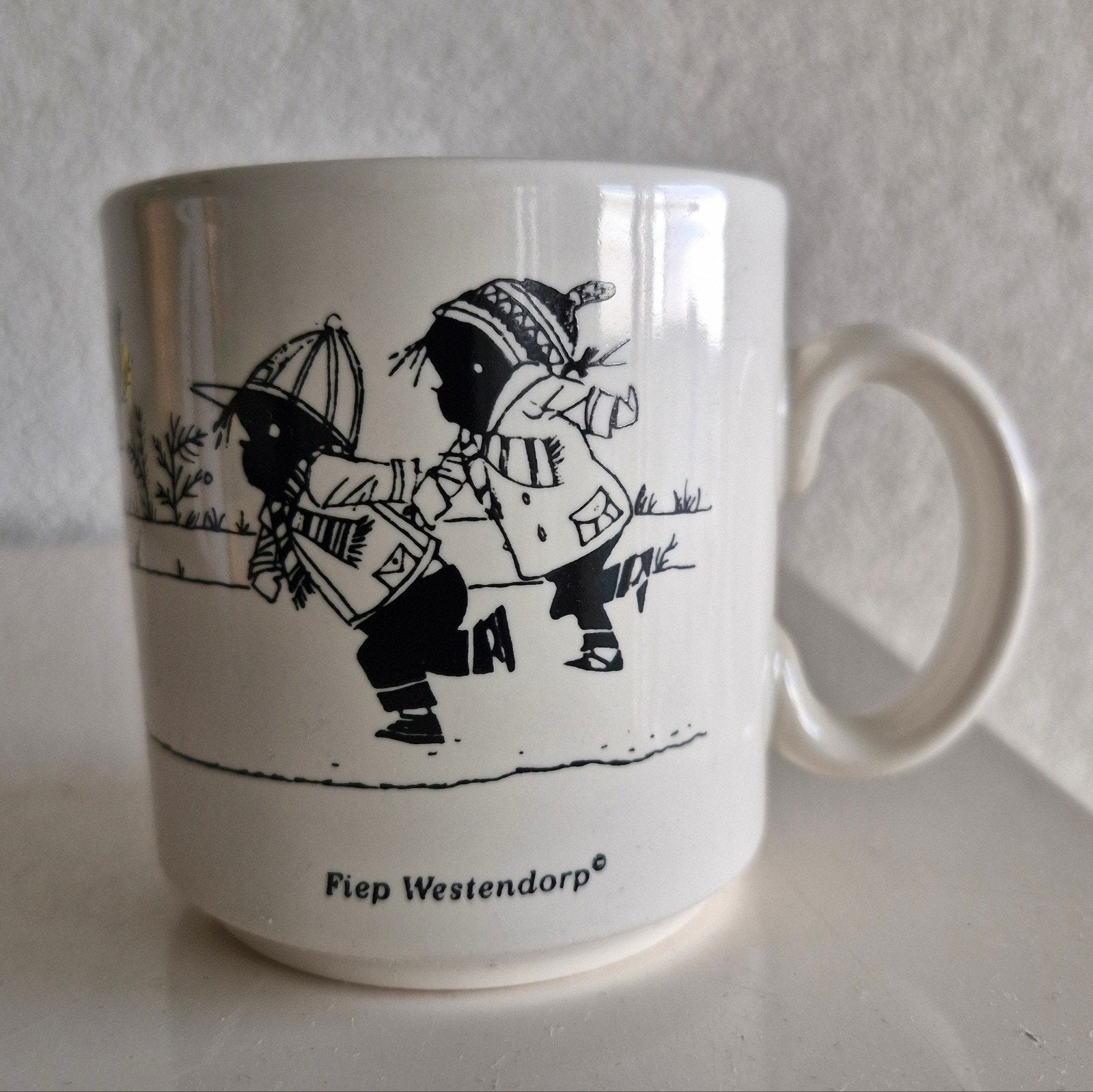 Beker Jip en Janneke, Ophalen of Verzenden, Zo goed als nieuw, Overige stijlen, Kop(pen) en/of Schotel(s)
