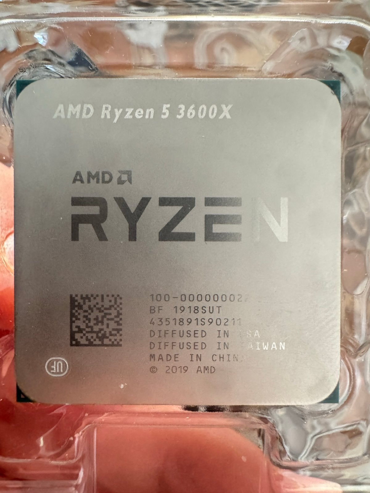 AMD Ryzen 5 3600X Processor - Zo goed als nieuw, Computers en Software, Processors, Zo goed als nieuw, 6-core, 3 tot 4 Ghz, Ophalen of Verzenden