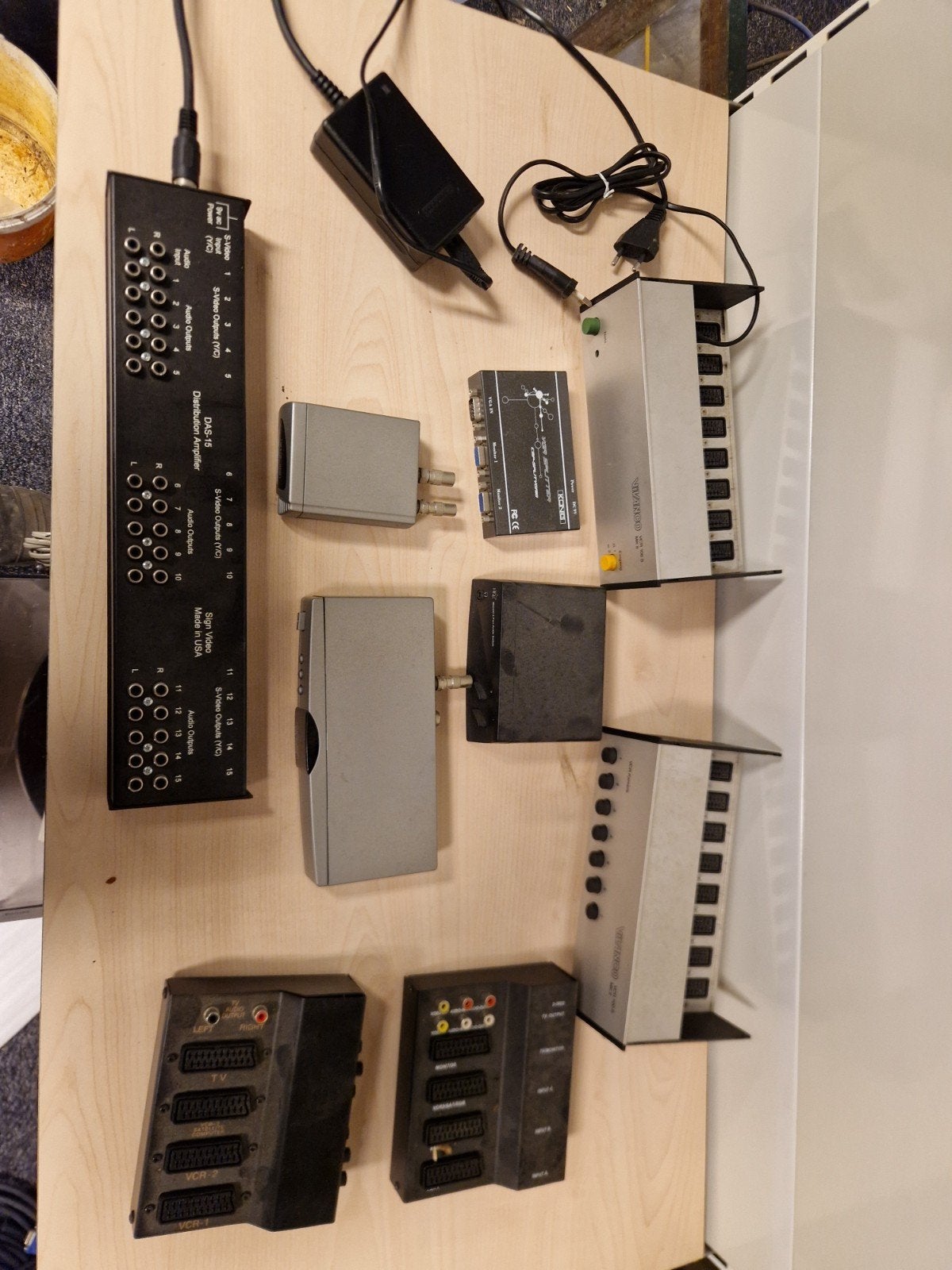 Diverse Audio Video Splitters en Verdelers, Ophalen of Verzenden