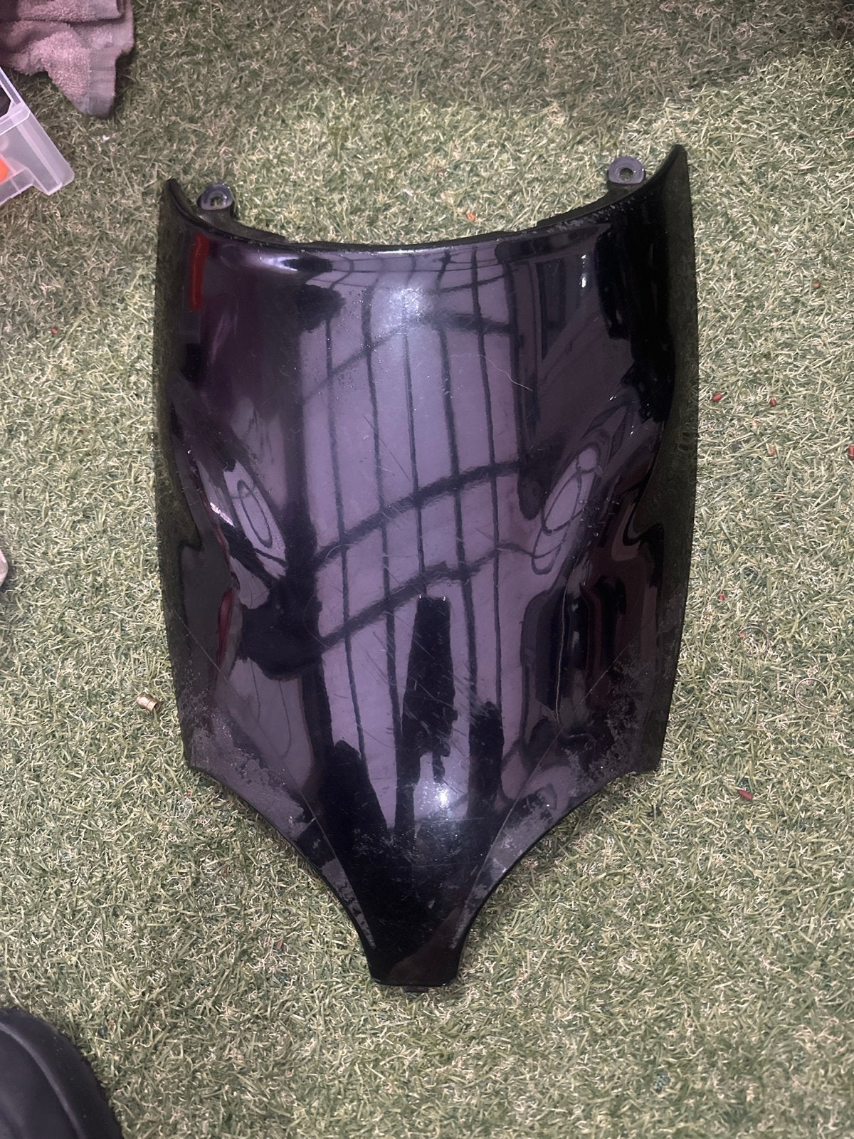 Radiator kap Aprilia SR50 zwart, Ophalen of Verzenden, Gebruikt, Kap, Aprilia
