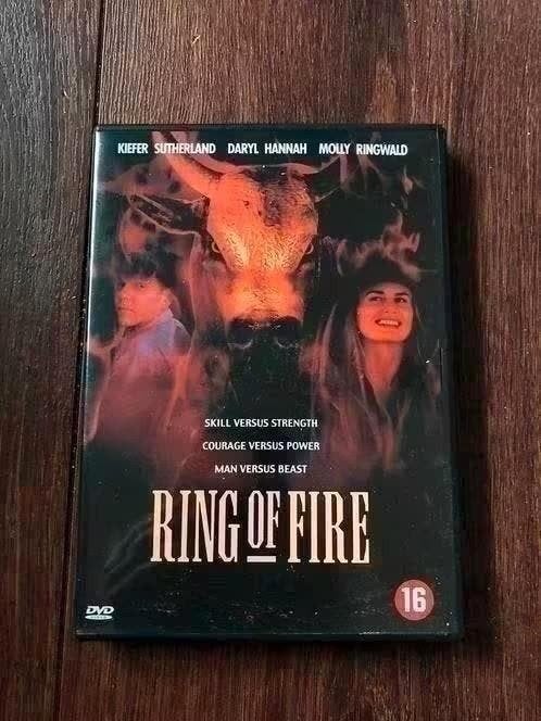 Ring of Fire DVD met Kiefer Sutherland en Daryl Hannah, Vanaf 16 jaar, Ophalen of Verzenden, Gebruikt, Actiethriller