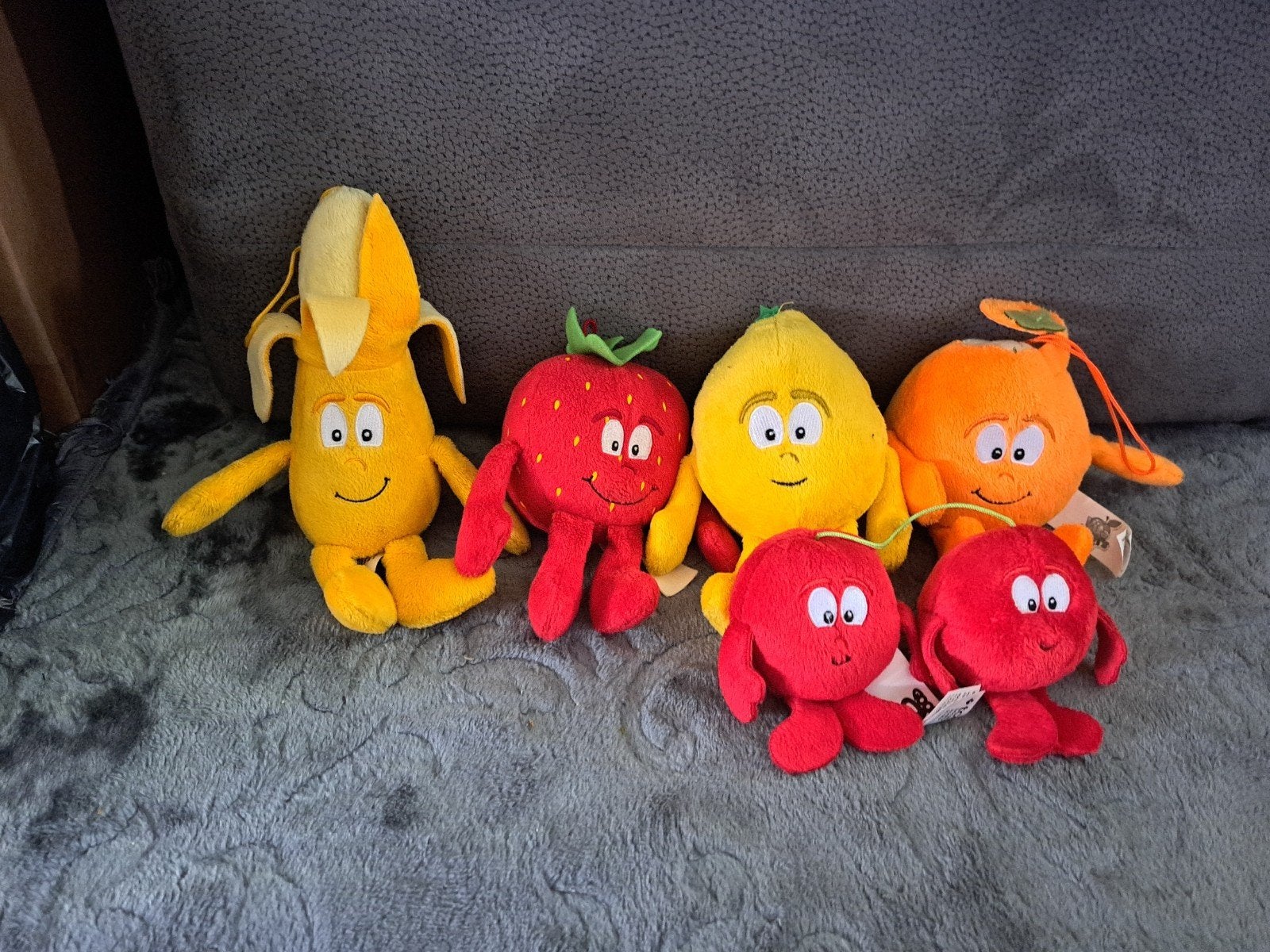 5 fruit knuffels, Ophalen, Zo goed als nieuw, Overige typen