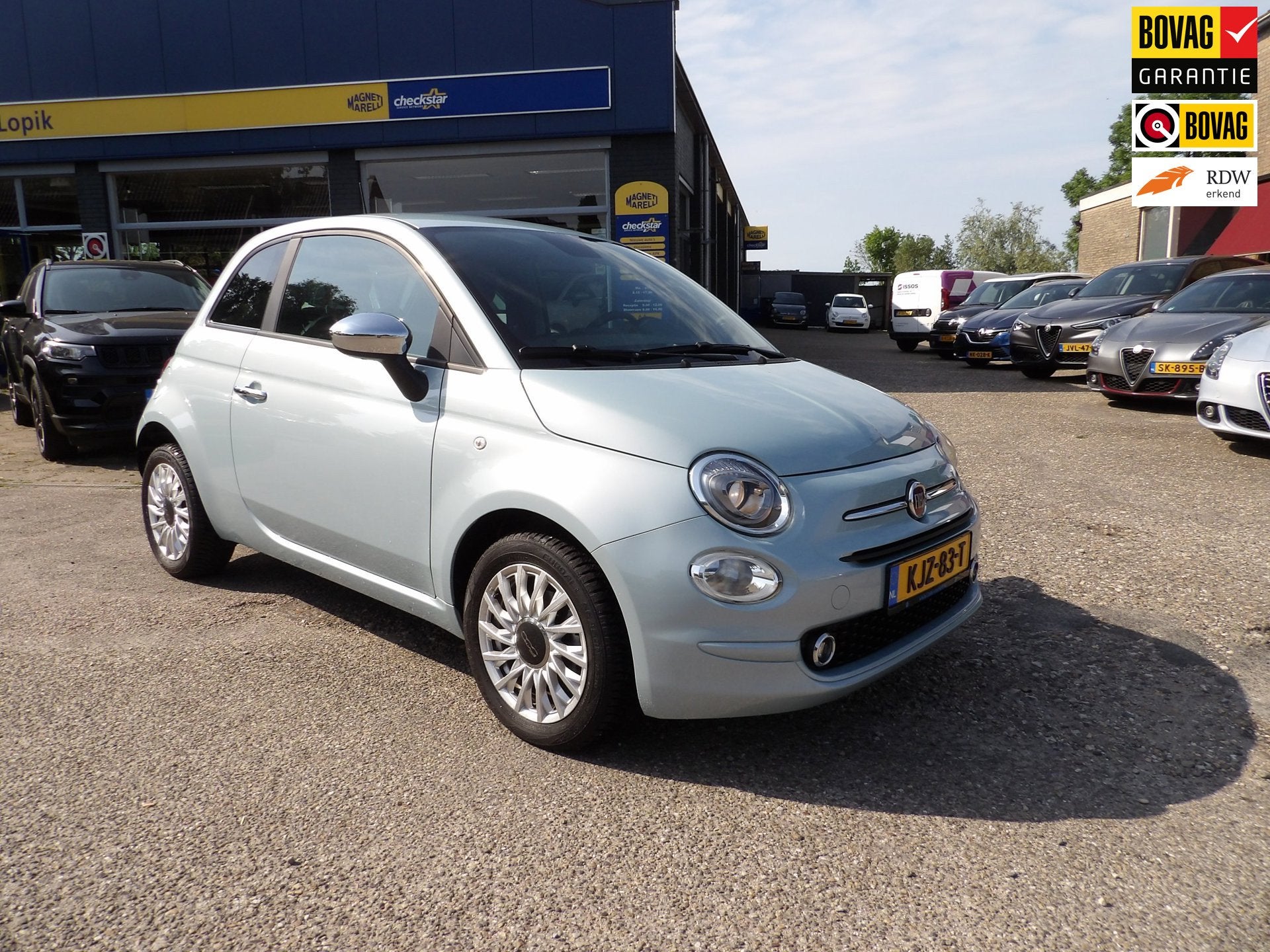 Fiat 500 1.0 Hybrid Dolcevita / Carplay / Android auto / Rij, Auto's, Fiat, 12 maanden, Gebruikt, Euro 6, Overige carrosserieën